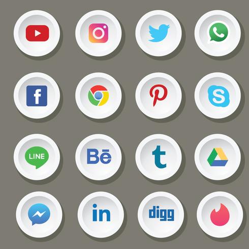 Social Media Vector Pack