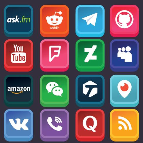 Social Media Vector Pack