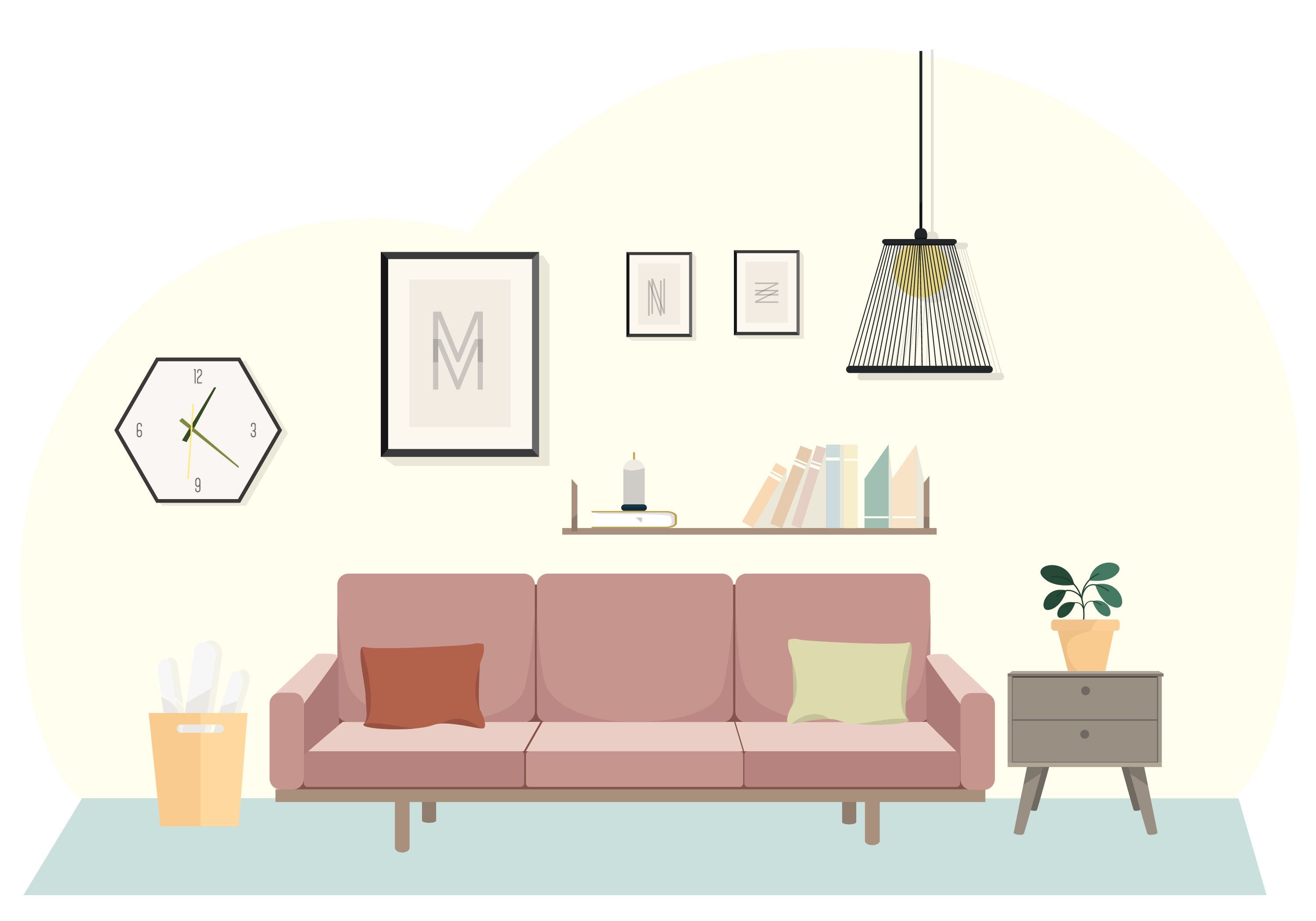 living room svg wall decals free