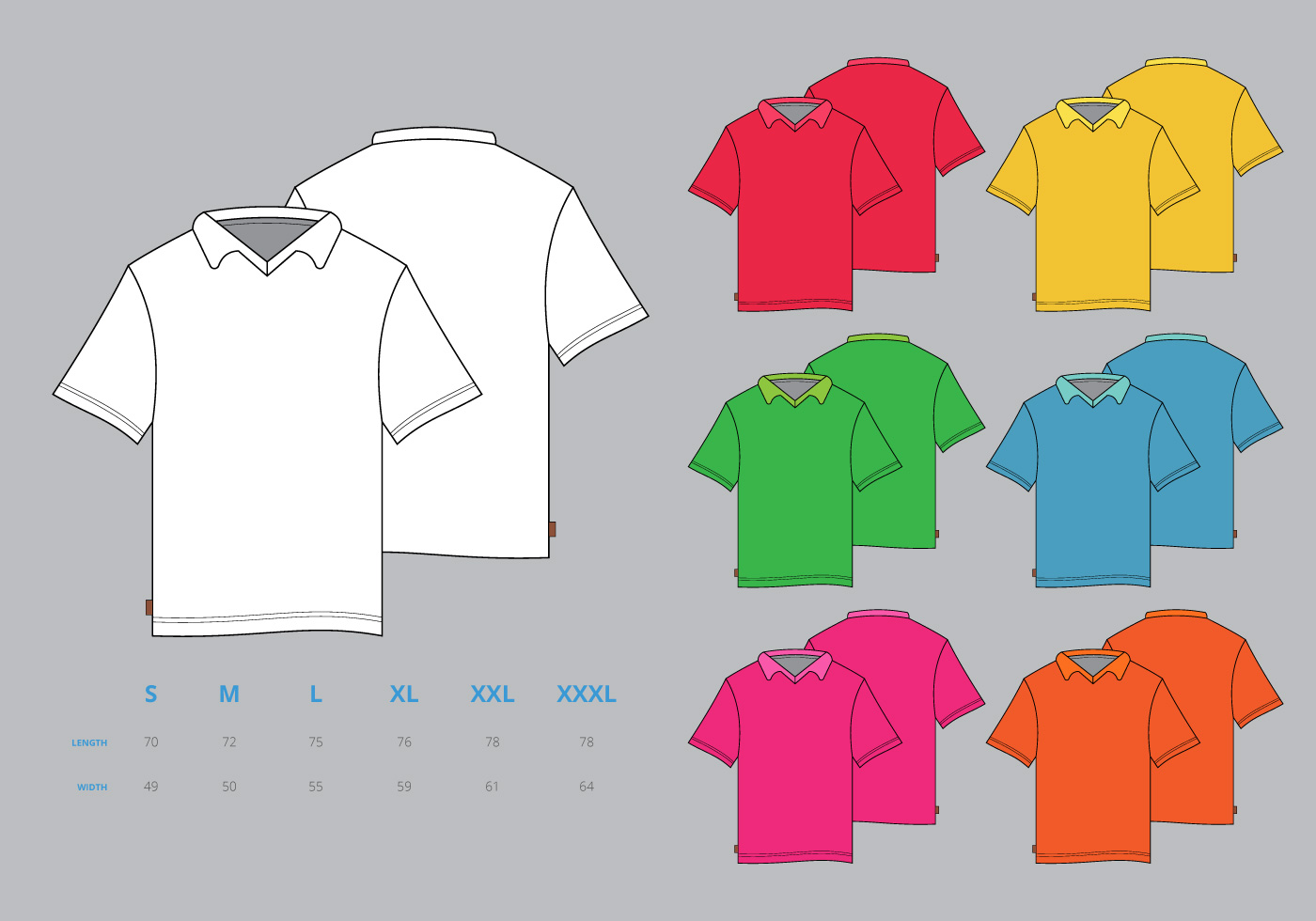 Polo Shirt Templates Free Vector Art 42478 Free Downloads