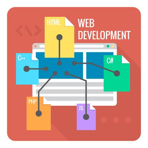 Web Development vector