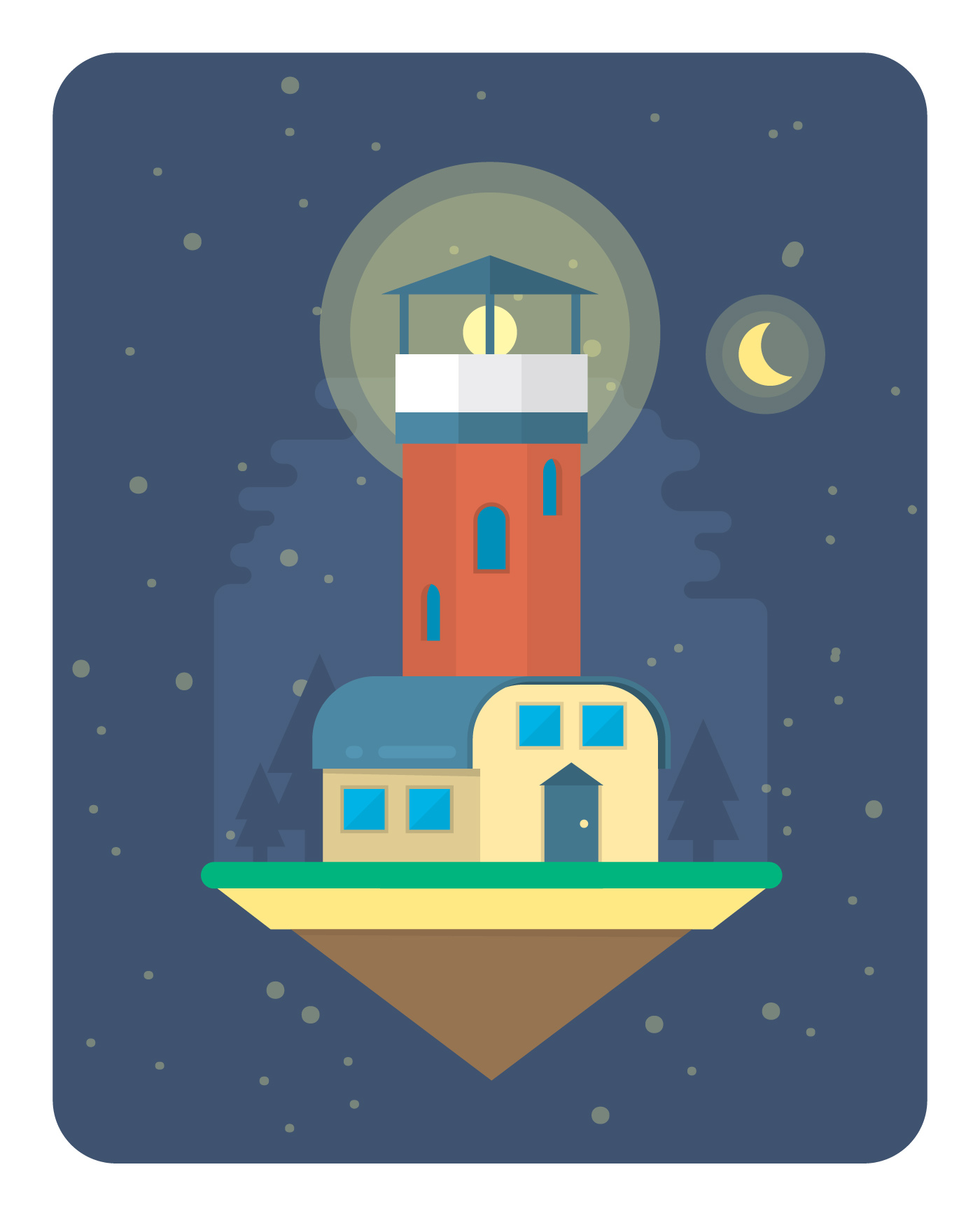 Lighthouse Illustrations & Vectors