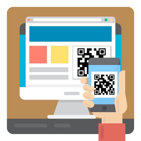 QR Scanner vector