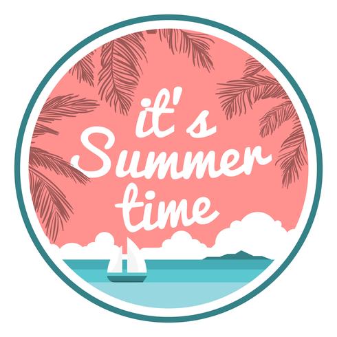 Summer Sign vector