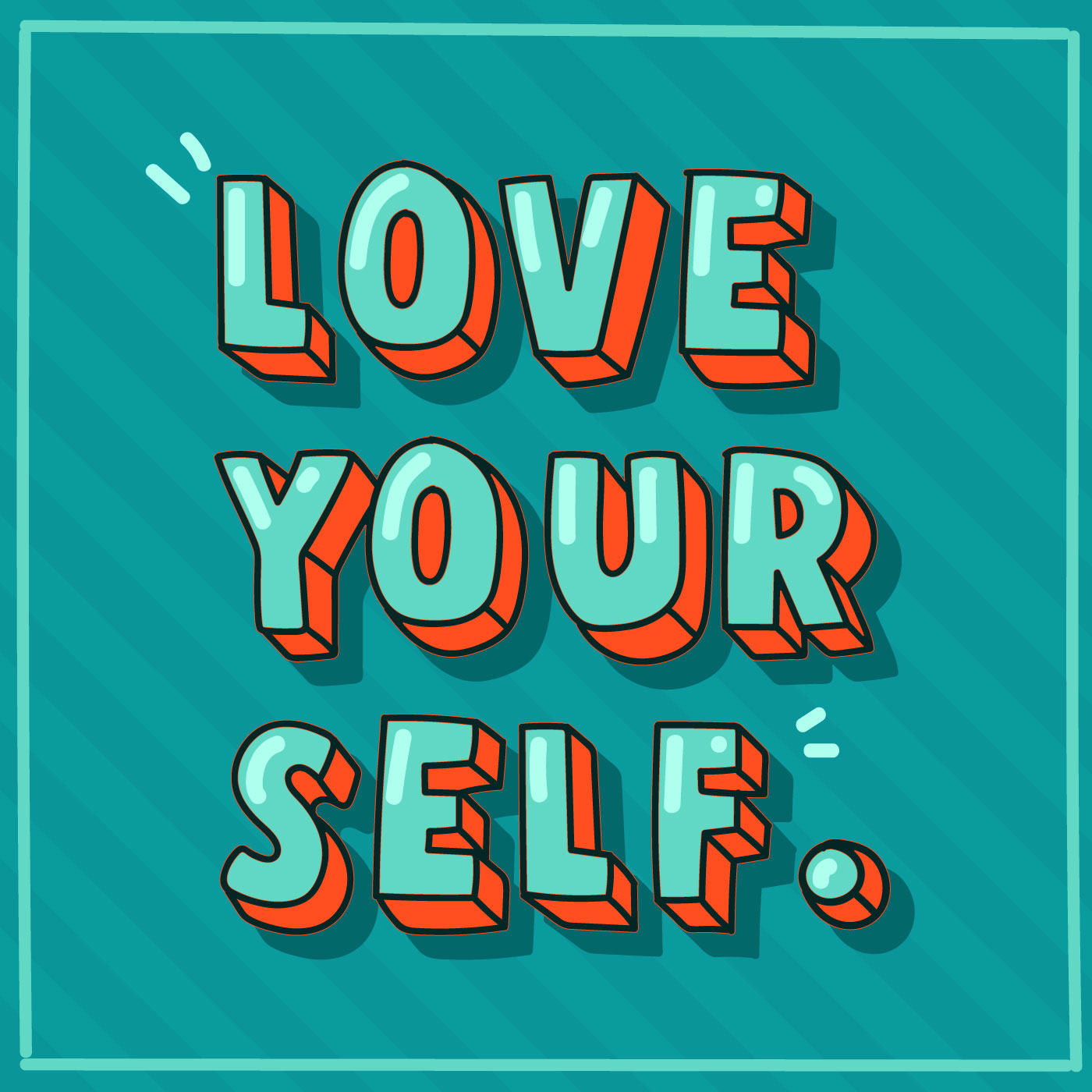 Download Love Yourself Typography 230129 - Download Free Vectors ...