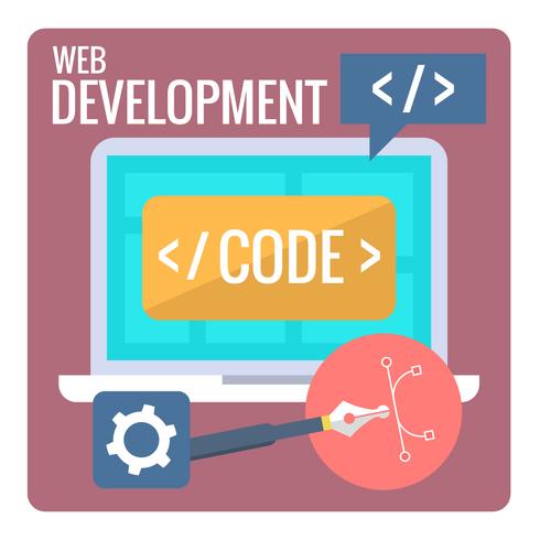 Web Development vector