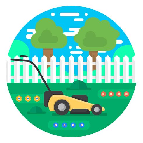 Lawn Mower vector