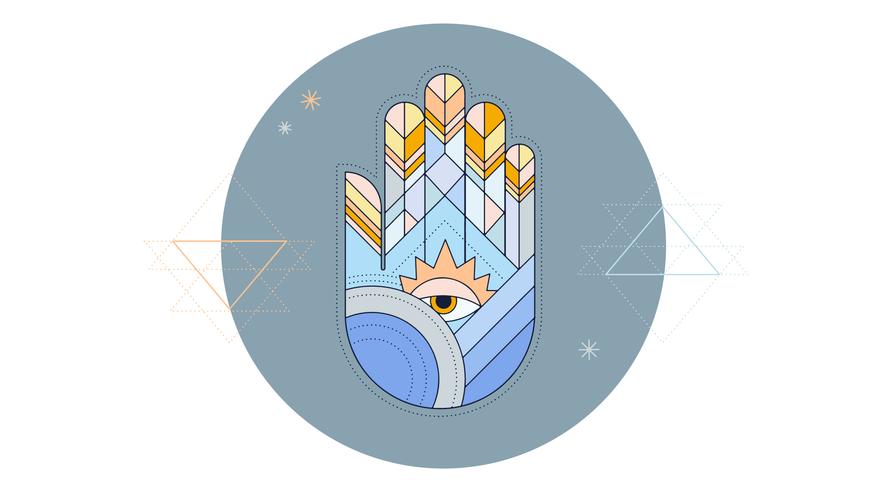 Hamsa Vector
