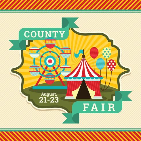 County Fair vector