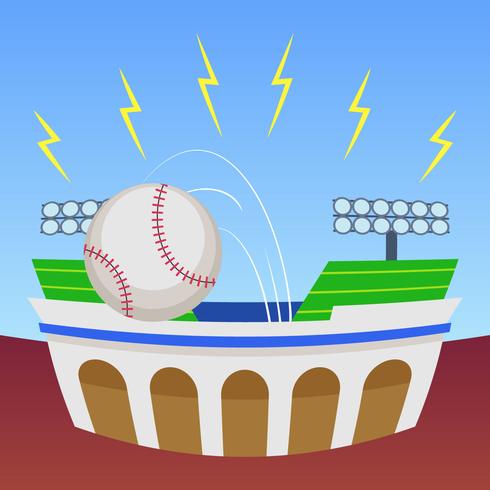 Outstanding Baseball Park Vectors