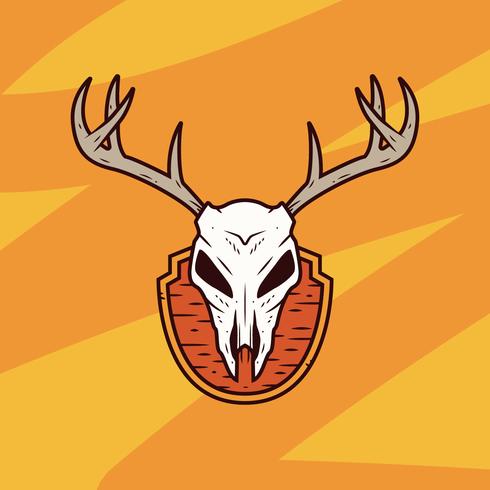 Deer Skull Vector