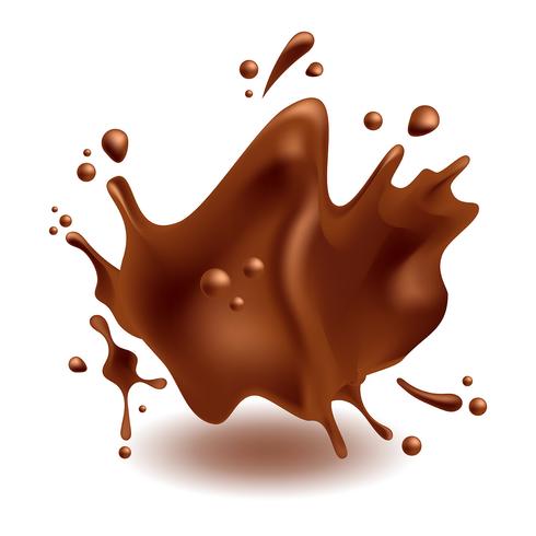 Realistic Liquid Splash vector