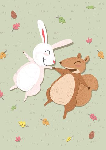 Animal Friends Forever Download Free Vectors Clipart Graphics Vector Art