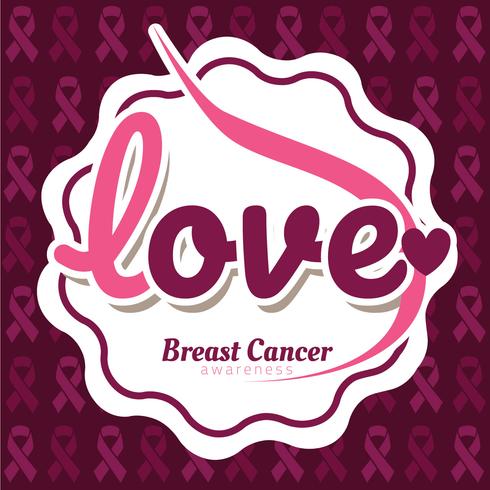 Breast Cancer Awareness Vector Design