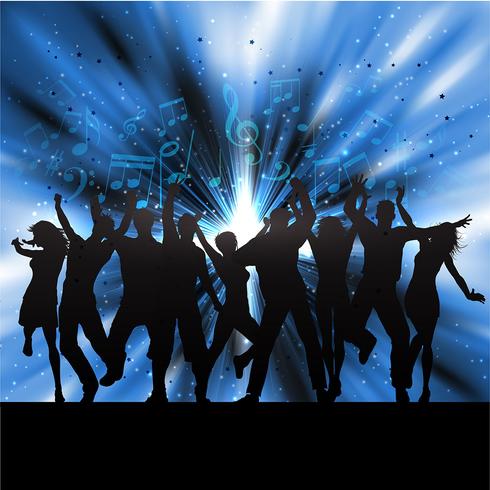 Party people background  vector