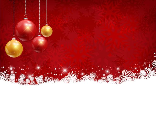 Christmas background vector