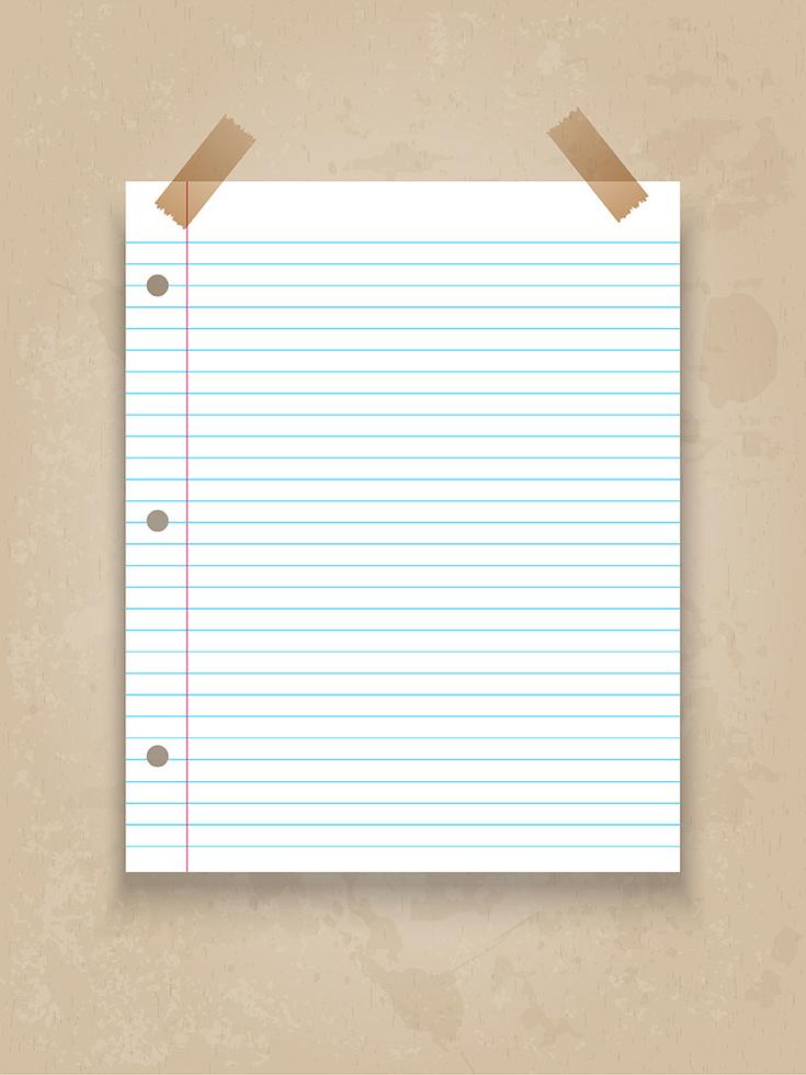 lined paper on grunge background 233781 vector art at vecteezy
