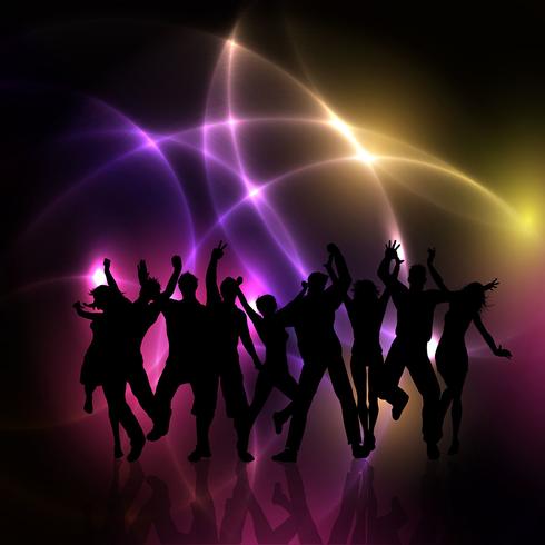 Party people background vector