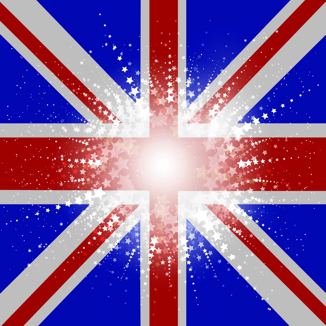 Download Starry Union Jack Flag background - Download Free Vectors ...