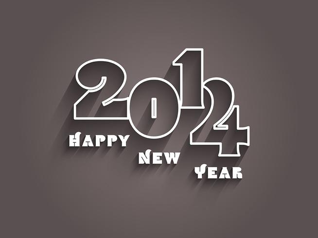 Happy New year background vector