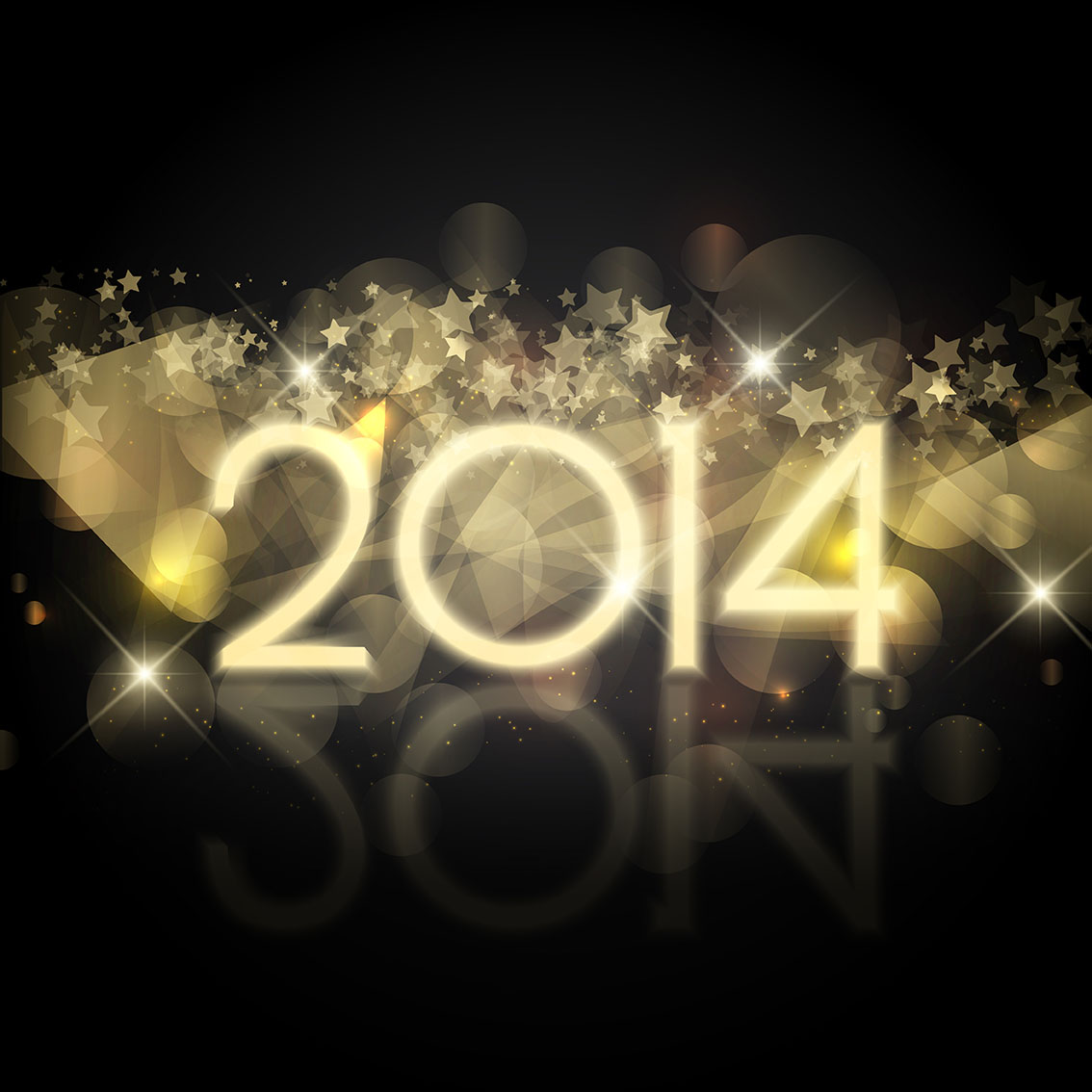 Starry New Year background 233834 Vector Art at Vecteezy