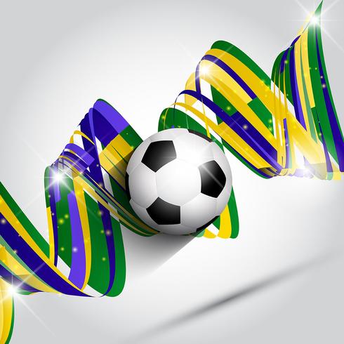 Abstract football or soccer background  vector