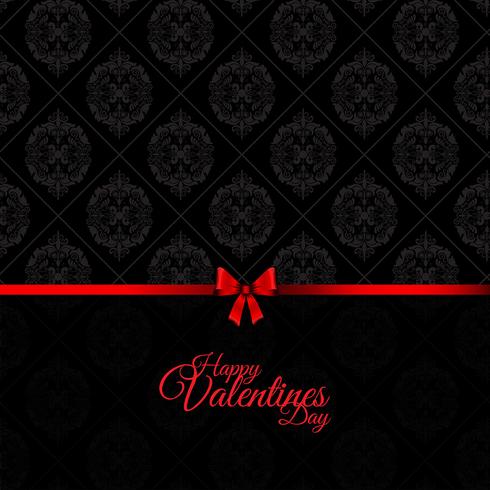 Damask Valentines Day background  vector