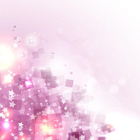 Stars and squares background vector