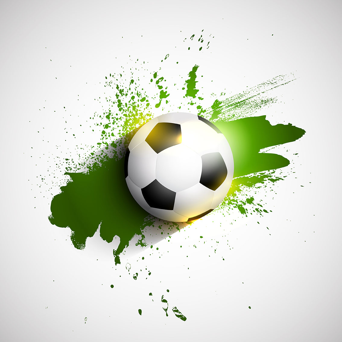 Grunge football / soccer ball background 233856 - Download Free Vectors