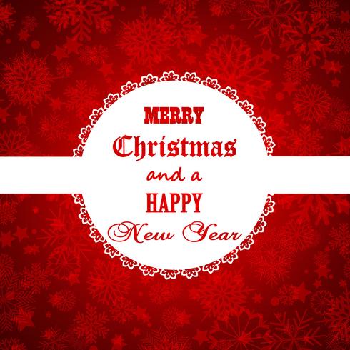 Christmas and New Year background  vector