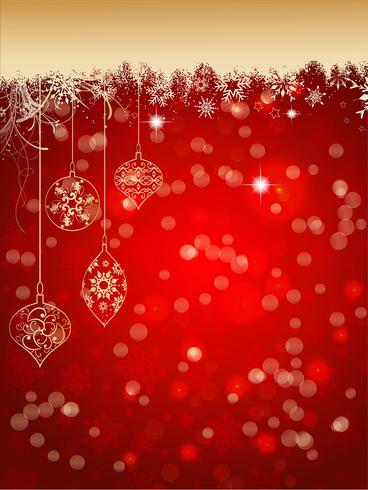 Christmas background vector