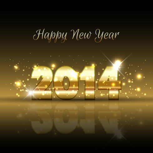 Happy New Year background vector