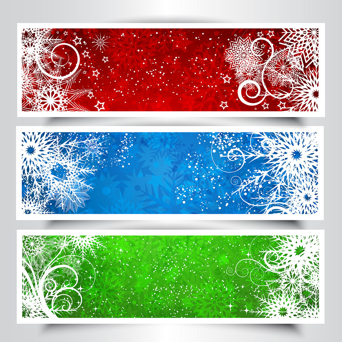 Christmas banners 233996 Vector Art at Vecteezy