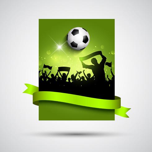 football crowd background 2105 vector