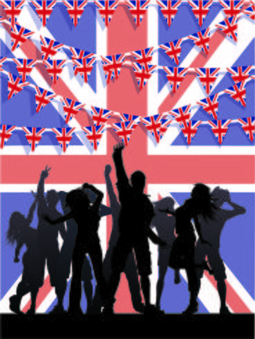 Jubilee Party vector