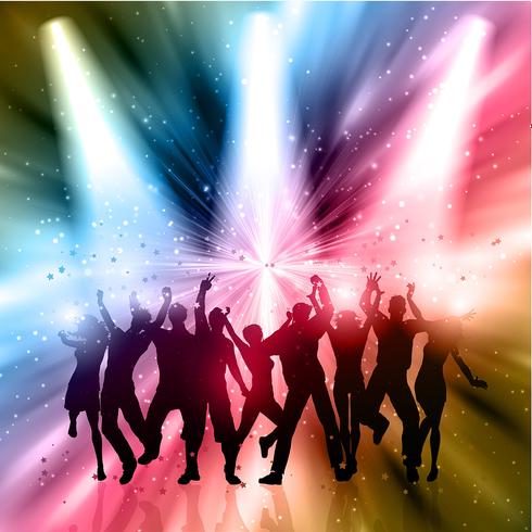 Party people background vector