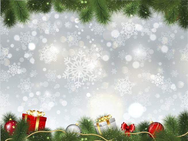 Christmas background vector