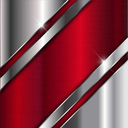 Brushed metal background vector