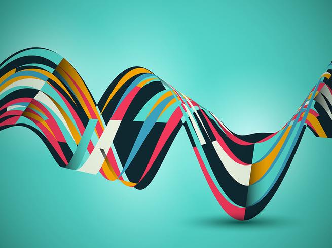 Abstract design background vector