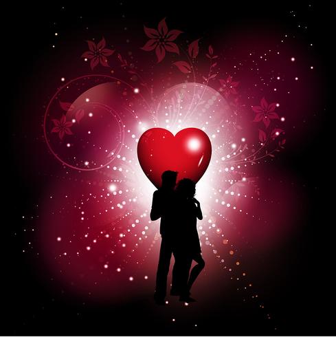 Valentines Day background vector