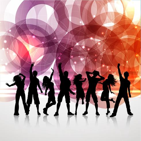 Party people background vector