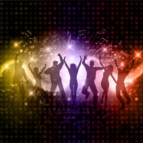 Party people background vector