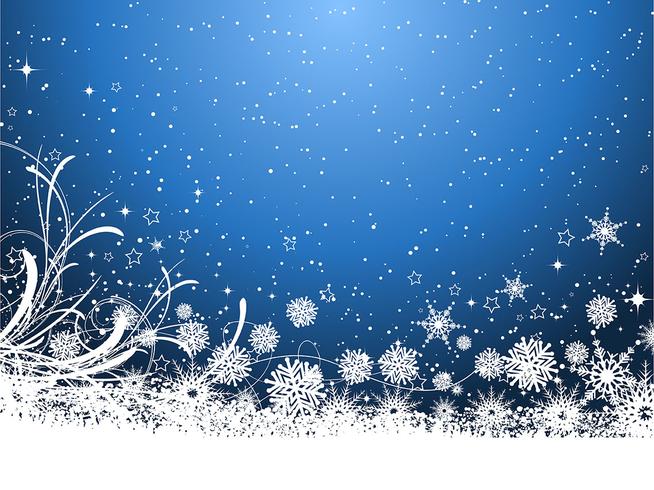 Snowflake background  vector