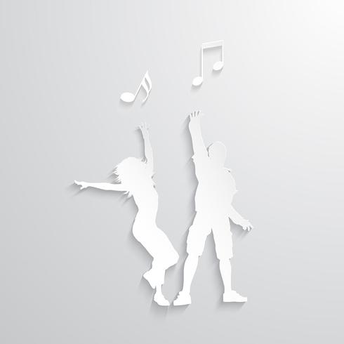 Party people background vector