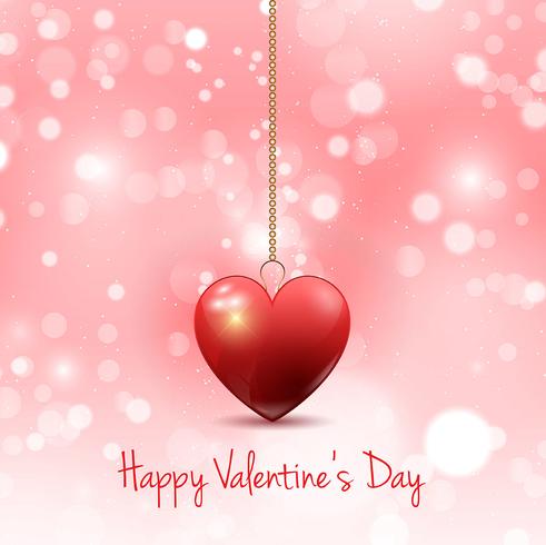 Valentines day background vector