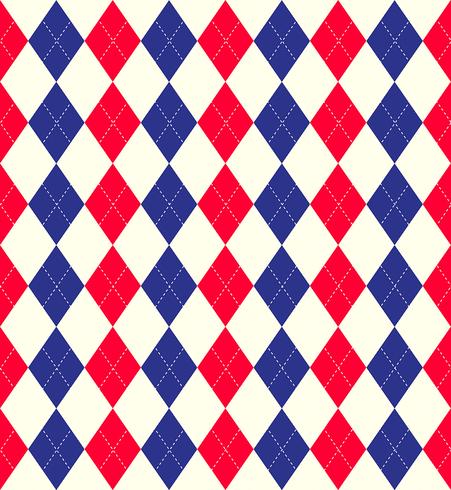 Jubilee colours argyle background vector