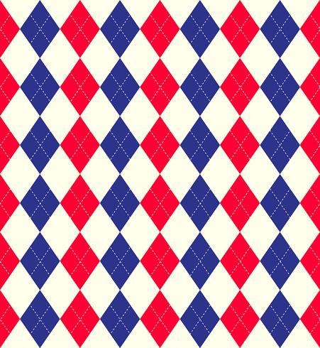 Jubilee colours argyle background vector