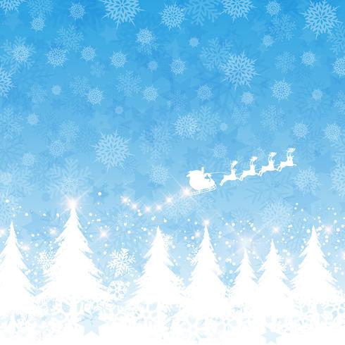 Navidad santa fondo vector