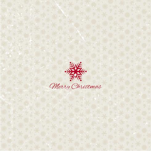 Grunge christmas snowflakes background vector