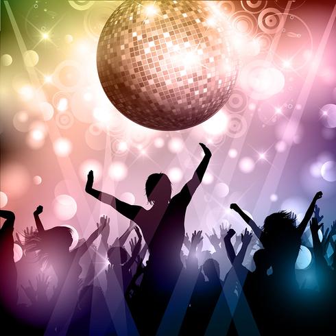 Party crowd vector